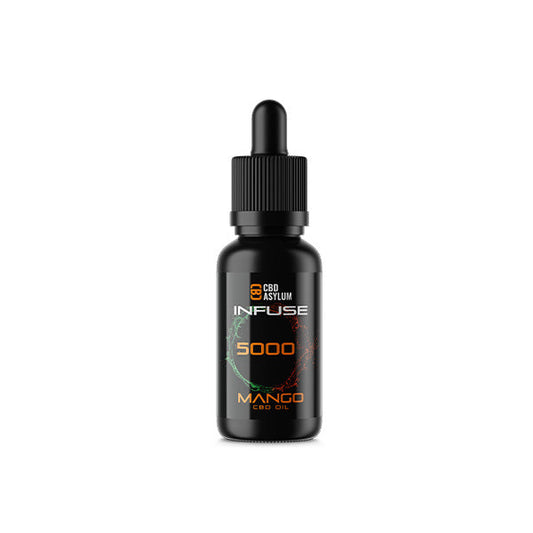 CBD Asylum Infuse 5000mg CBD Mango Oil - 30ml (BUY 1 GET 2 FREE) | CBD Asylum | Hall of Vape |  | CBD Products