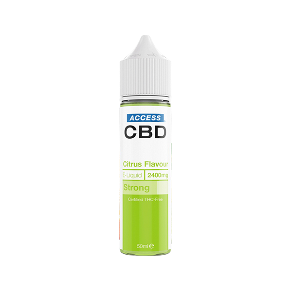 Access CBD 2400mg CBD E-liquid 50ml (60PG/40VG) | Access CBD | Hall of Vape |  | CBD Products