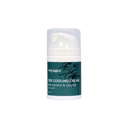 Voyager 500mg CBD Cooling Cream - 50ml | Voyager | Hall of Vape |  | CBD Products