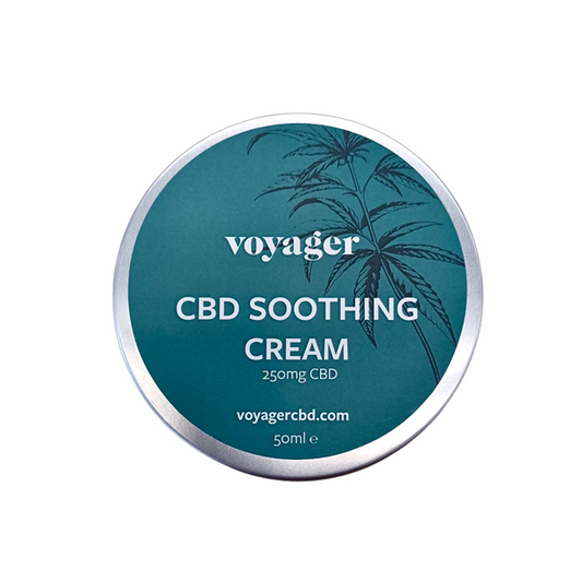 Voyager 250mg CBD Soothing Cream - 50ml | Voyager | Hall of Vape |  | CBD Products