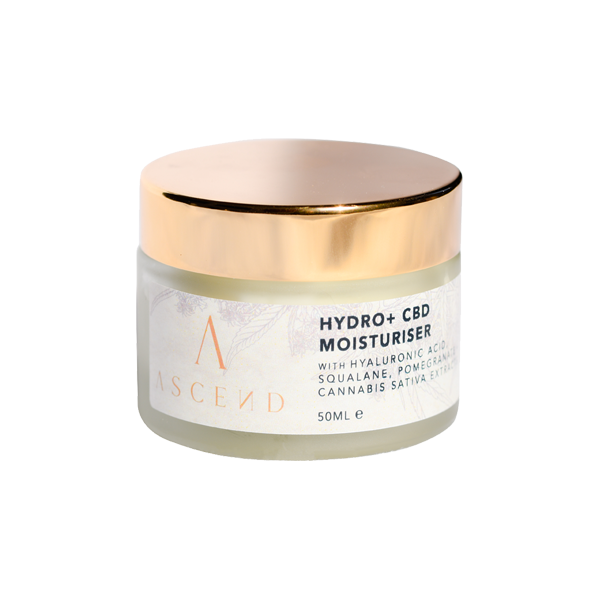 Ascend Hydro + 300mg CBD Moisturiser - 50ml | Ascend | Hall of Vape |  | CBD Products