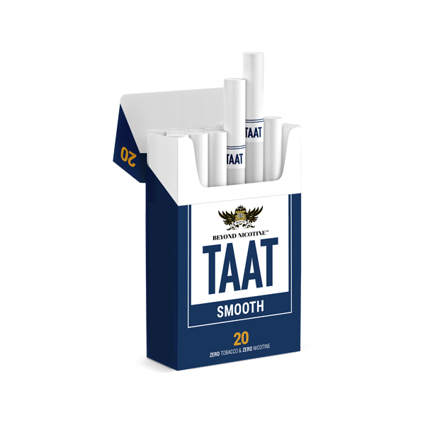 TAAT 500mg CBD Beyond Tobacco Smooth Smoking Sticks - Pack of 20 | TAAT | Hall of Vape |  | Smoking Products