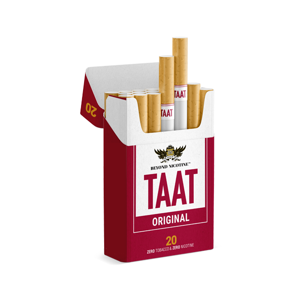 TAAT 500mg CBD Beyond Tobacco Original Smoking Sticks - Pack of 20 | TAAT | Hall of Vape |  | Smoking Products