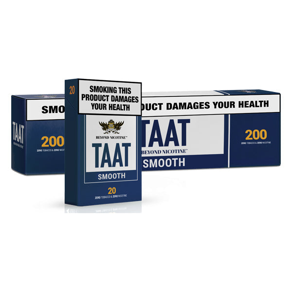 TAAT 500mg CBD Beyond Tobacco Smooth Smoking Sticks - Pack of 20 | TAAT | Hall of Vape |  | Smoking Products