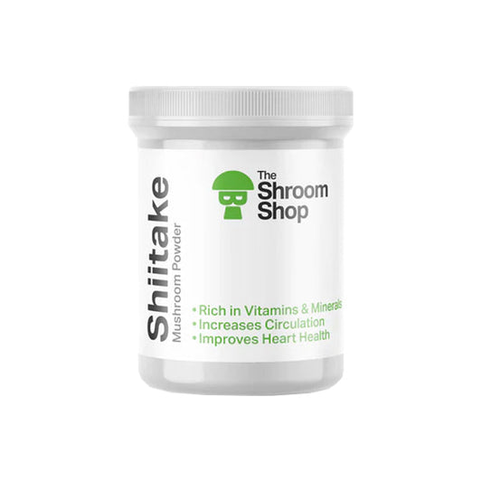 The Shroom Shop Shiitake Mushroom 90000mg Powder | The Shroom Shop | Hall of Vape |  | Nootropics & Supplements