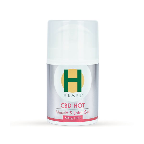 HEMPE 50mg CBD Hot Muscle & Joint Gel -  50ml | HEMPE | Hall of Vape |  | CBD Products