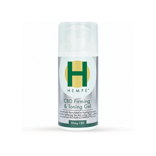 HEMPE 50mg CBD Firming & Toning Gel - 100ml | HEMPE | Hall of Vape |  | CBD Products