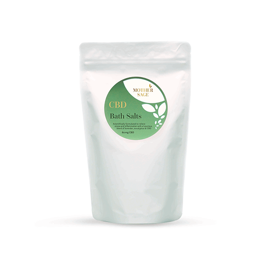 MotherSage 60mg CBD Bath Salts - 300g | MotherSage | Hall of Vape |  | CBD Products