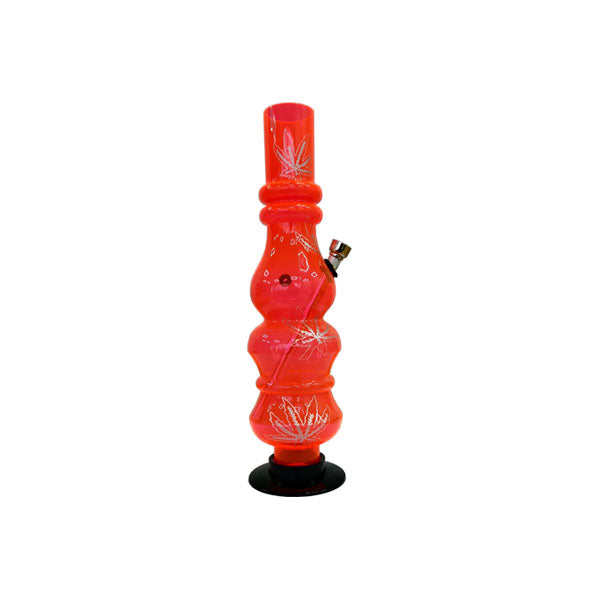 14" Bubble Shaped Acrylic Bong - FP-P | Unbranded | Hall of Vape |  | Smoking Products