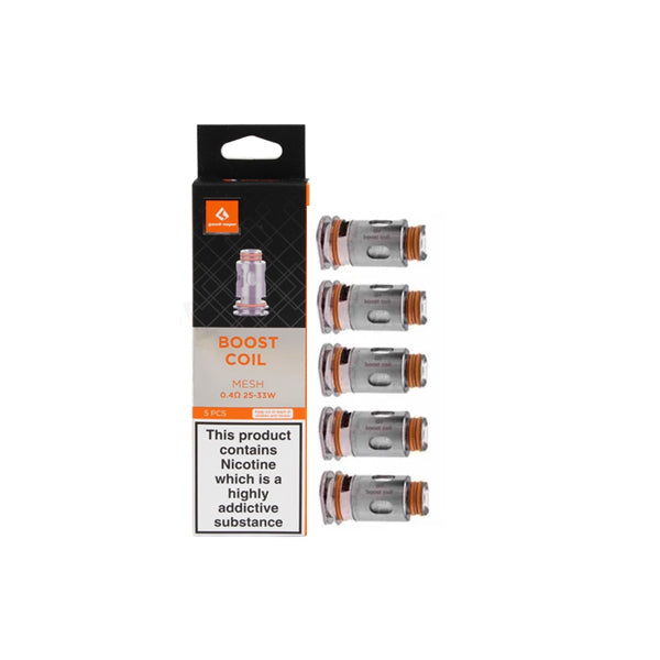 Geekvape Aegis Boost Replacement Coils 0.4Ω/0.6Ω/ 0.3OΩ/1.2Ω/0.2Ω | Geekvape | Hall of Vape |  | Vaping Products