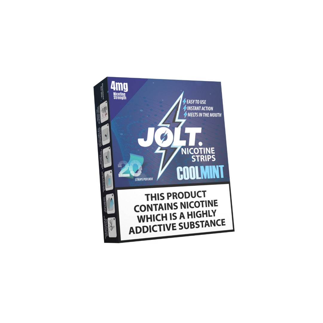 4mg JOLT Nicotine Strips - 20 Strips | Jolt | Hall of Vape |  | Smoking Products