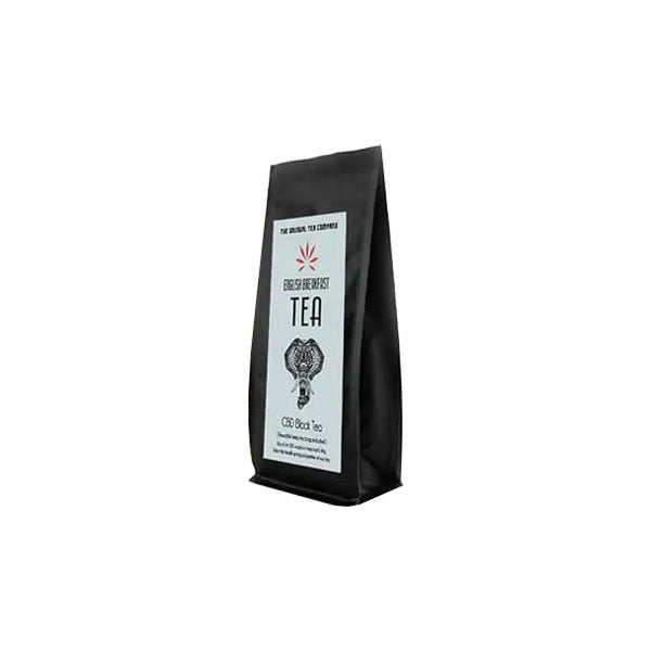 The Unusual Tea Company 3% CBD Hemp Tea - English Breakfast 40g | JCS Infusions | Hall of Vape |  | CBD Products