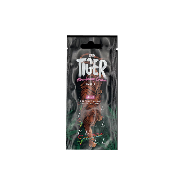 Tiger Vapes 400mg Full-Spectrum CBD Disposable Vape Device