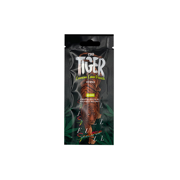 Tiger Vapes 400mg Full-Spectrum CBD Disposable Vape Device