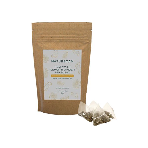 Naturecan 300mg CBD Hemp Tea - 20 Bags | Naturecan | Hall of Vape |  | CBD Products