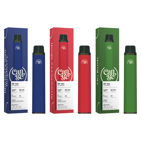 CanBe 2000mg CBD Disposable Vape Device 3500 Puffs | CanBe | Hall of Vape |  | CBD Products