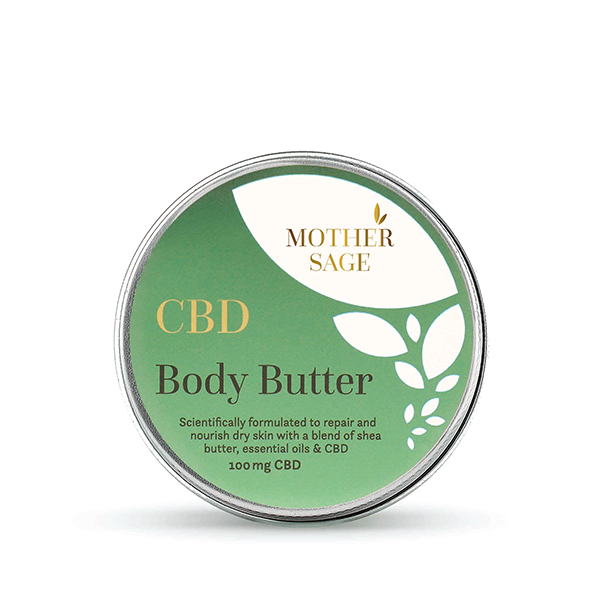 MotherSage 100mg CBD Body Butter - 100ml | MotherSage | Hall of Vape |  | CBD Products