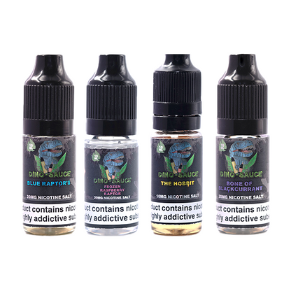 20mg Dino Sauce Nic Salts 10ml (50VG/50PG) | Dino Sauce | Hall of Vape |  | Vaping Products