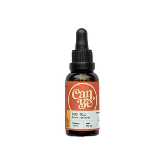 CanBe 1000mg CBD Broad Spectrum Cherry Oil - 30ml (BUY 1 GET 1 FREE) | CanBe | Hall of Vape |  | CBD Products