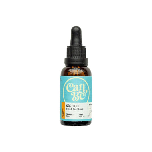 CanBe 1500mg CBD Broad Spectrum Mint Oil - 30ml (BUY 1 GET 1 FREE) | CanBe | Hall of Vape |  | CBD Products