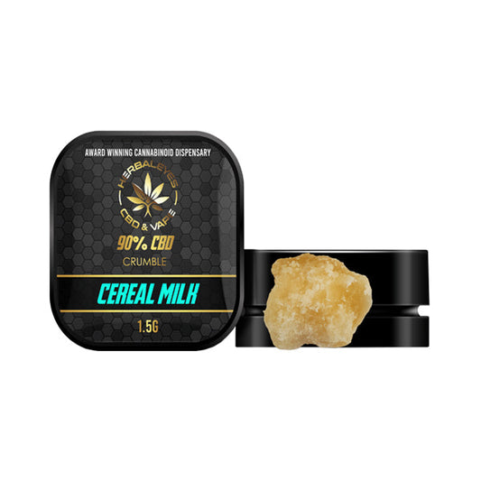 Herbaleyes 90% CBD Cereal Milk Dab Slabs - 1.5g | Herbaleyes | Hall of Vape |  | CBD Products