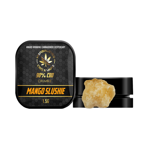 Herbaleyes 90% CBD Mango Slushie Dab Slabs - 1.5g | Herbaleyes | Hall of Vape |  | CBD Products