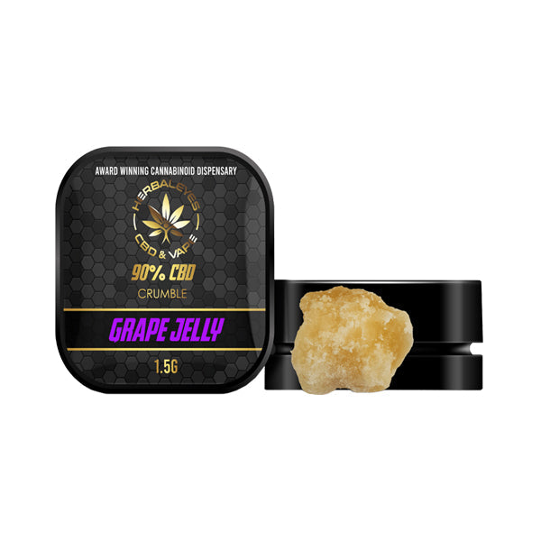 Herbaleyes 90% CBD Grape Jelly Dab Slabs - 1.5g | Herbaleyes | Hall of Vape |  | CBD Products