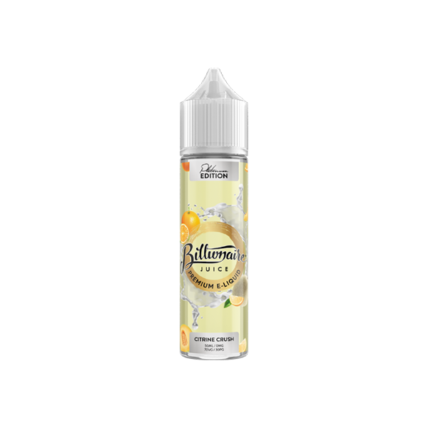 Billionaire Juice Platinum Edition 50ml Shortfill 0mg (70VG/30PG) | Billionaire Juice | Hall of Vape |  | Vaping Products