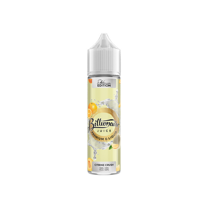 Billionaire Juice Platinum Edition 50ml Shortfill 0mg (70VG/30PG) | Billionaire Juice | Hall of Vape |  | Vaping Products