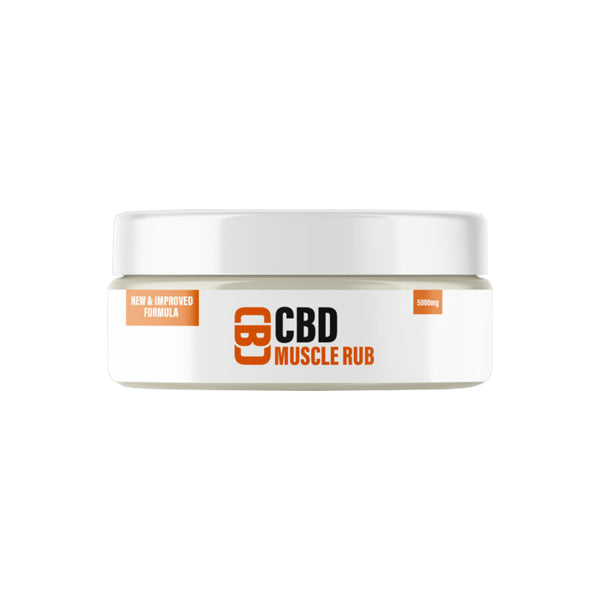 CBD Asylum 5000mg CBD 100ml Muscle Rub Balm (BUY 1 GET 2 FREE) | CBD Asylum | Hall of Vape |  | CBD Products