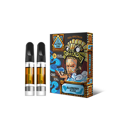 Aztec CBD 2 x 1000mg Cartridge Kit - 1ml | Aztec CBD | Hall of Vape |  | CBD Products