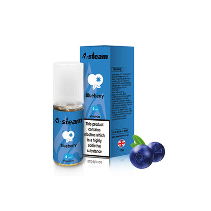 A-Steam Fruit Flavours 3MG 10ML (50VG/50PG) | A Steam | Hall of Vape |  | Vaping Products