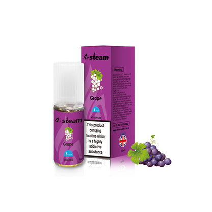 A-Steam Fruit Flavours 3MG 10ML (50VG/50PG) | A Steam | Hall of Vape |  | Vaping Products