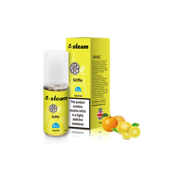 A-Steam Fruit Flavours 3MG 10ML (50VG/50PG) | A Steam | Hall of Vape |  | Vaping Products