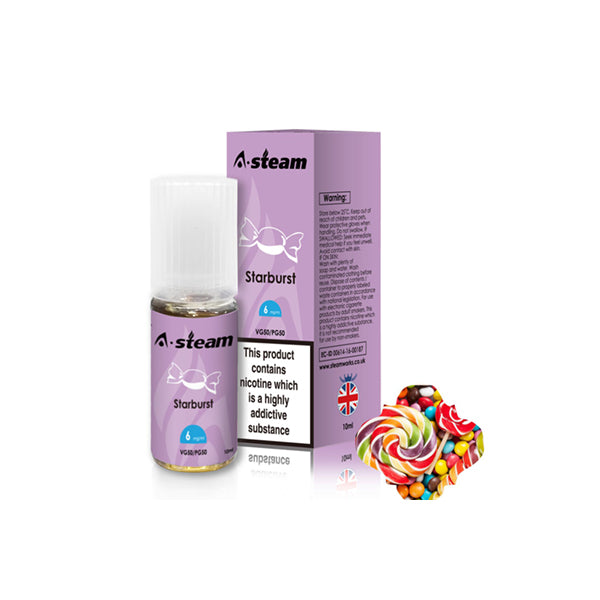 A-Steam Fruit Flavours 3MG 10ML (50VG/50PG) | A Steam | Hall of Vape |  | Vaping Products