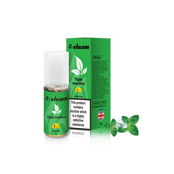 A-Steam Fruit Flavours 3MG 10ML (50VG/50PG) | A Steam | Hall of Vape |  | Vaping Products