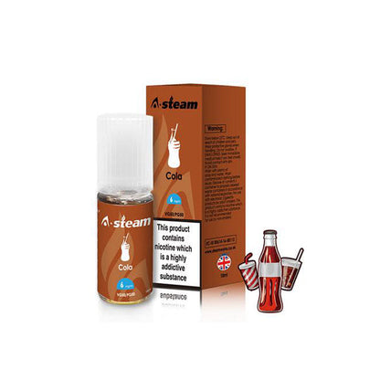 A-Steam Fruit Flavours 12MG 10ML (50VG/50PG) | A Steam | Hall of Vape |  | Vaping Products