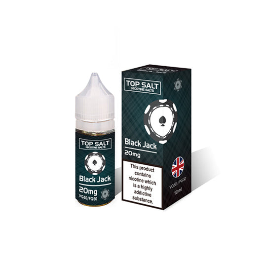 20mg Top Salt Fruit Flavour Nic Salts by A-Steam 10ml (50VG/50PG) | Top Salt | Hall of Vape |  | Vaping Products