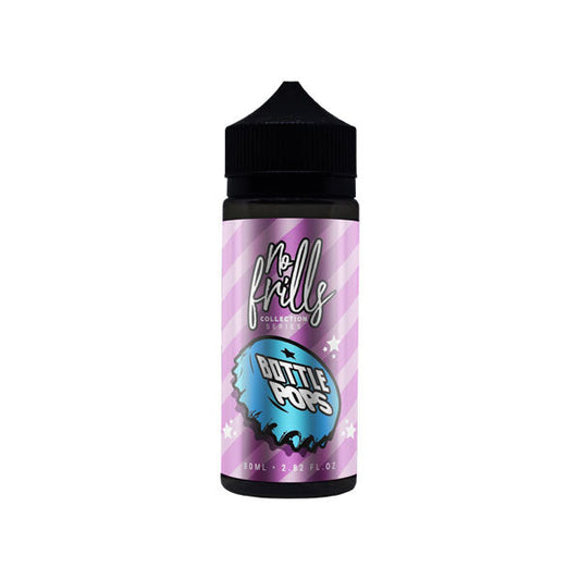 No Frills Collection Bottle Pops 80ml Shortfill 0mg (80VG/20PG) | No Frills | Hall of Vape |  | Vaping Products