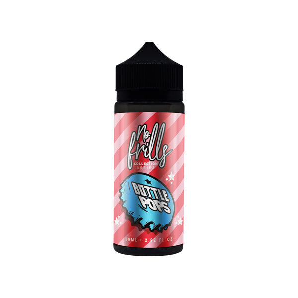 No Frills Collection Bottle Pops 80ml Shortfill 0mg (80VG/20PG) | No Frills | Hall of Vape |  | Vaping Products