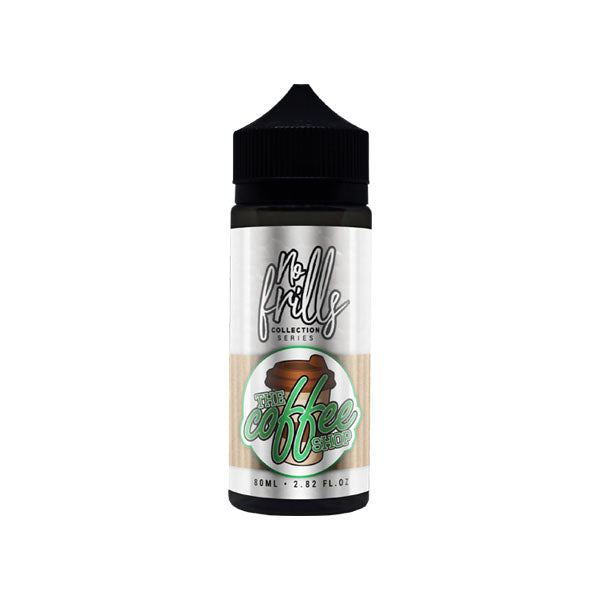 No Frills Collection Coffee Shop 80ml Shortfill 0mg (80VG/20PG) | No Frills | Hall of Vape |  | Vaping Products