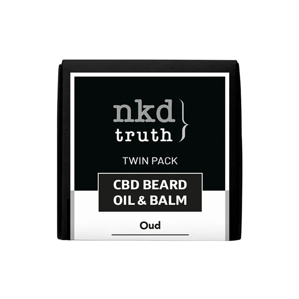 NKD 150mg CBD Twin Pack OUD Beard Oil and balm | NKD | Hall of Vape |  | CBD Products