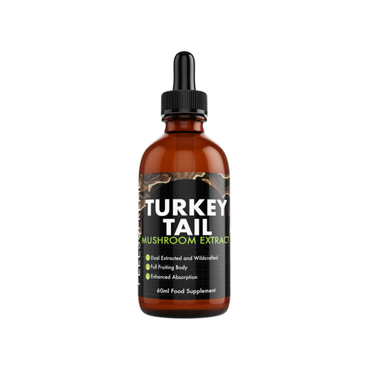 Feel Supreme Turkey Tail Mushroom Liquid Tincture - 60ml | Feel Supreme | Hall of Vape |  | CBD Products