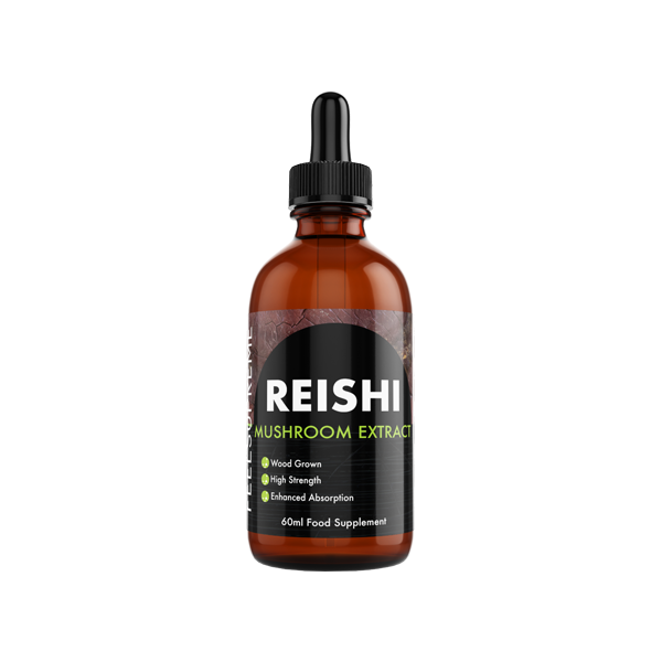 Feel Supreme Reishi Mushroom Liquid Tincture - 60ml | Feel Supreme | Hall of Vape |  | CBD Products