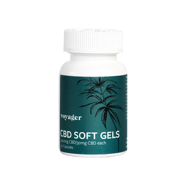 Voyager 900mg CBD Soft Gels - 30 Caps | Voyager | Hall of Vape |  | CBD Products