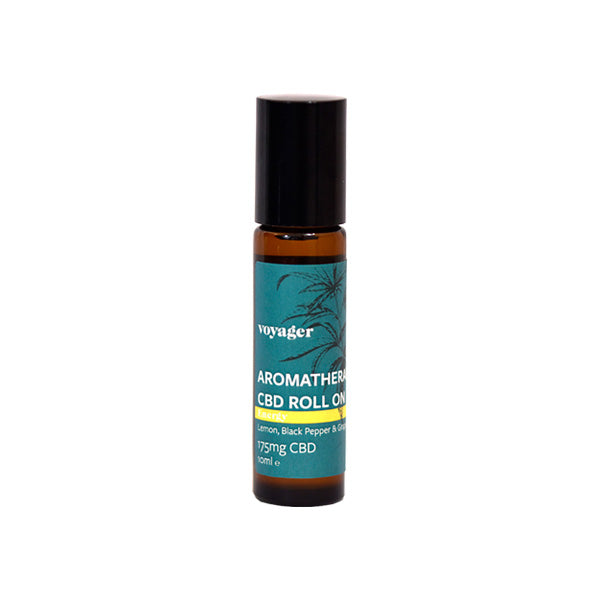 Voyager 175mg CBD Energy Aromatherapy Roll On - 10ml | Voyager | Hall of Vape |  | CBD Products