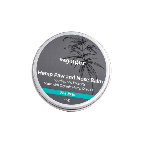 Voyager Pets Hemp Paw & Nose Balm - 60g | Voyager | Hall of Vape |  | CBD Products