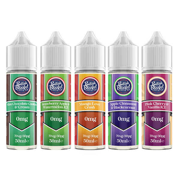 0mg British Blissful 50ml Shortfill (70VG/30PG) | British Blissful Co | Hall of Vape |  | Vaping Products