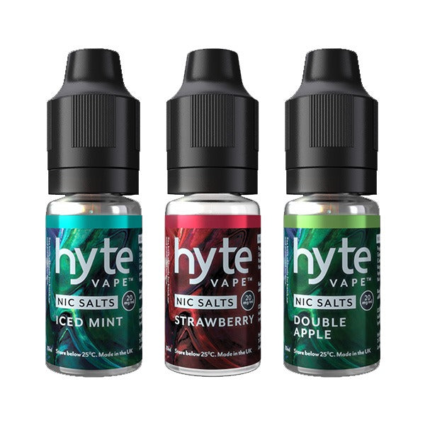 20mg Hyte Vape 10ml Nic Salts (50VG/50PG) | Hyte Vape | Hall of Vape |  | Vaping Products