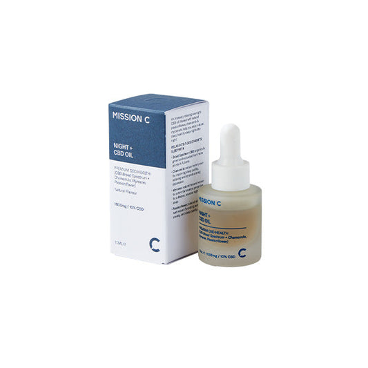 Mission C Night + 1000mg CBD Oil - 10ml | Mission C | Hall of Vape |  | CBD Products